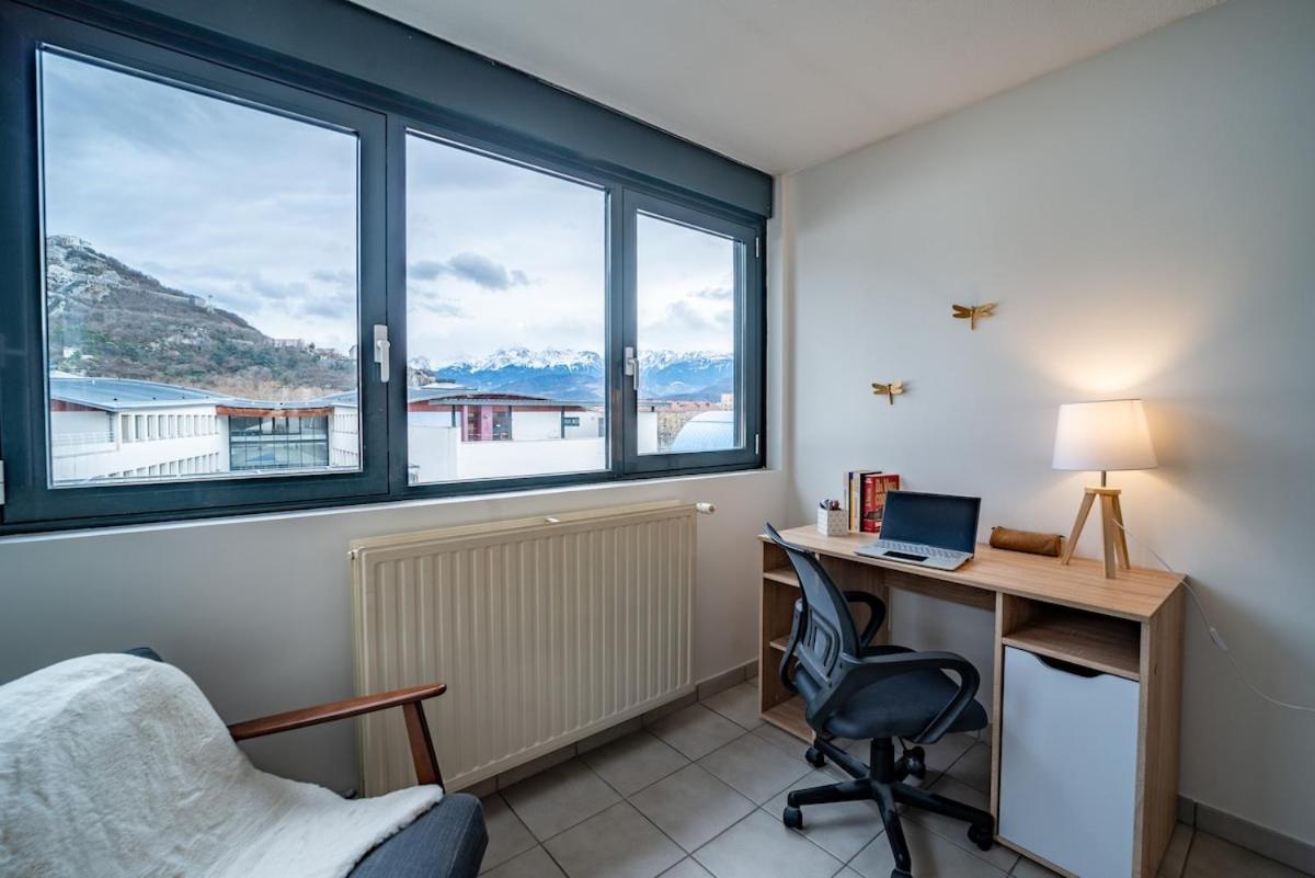 Ferienwohnung Standing Europole, Garage Prive, Calme, Netflix Grenoble Exterior foto