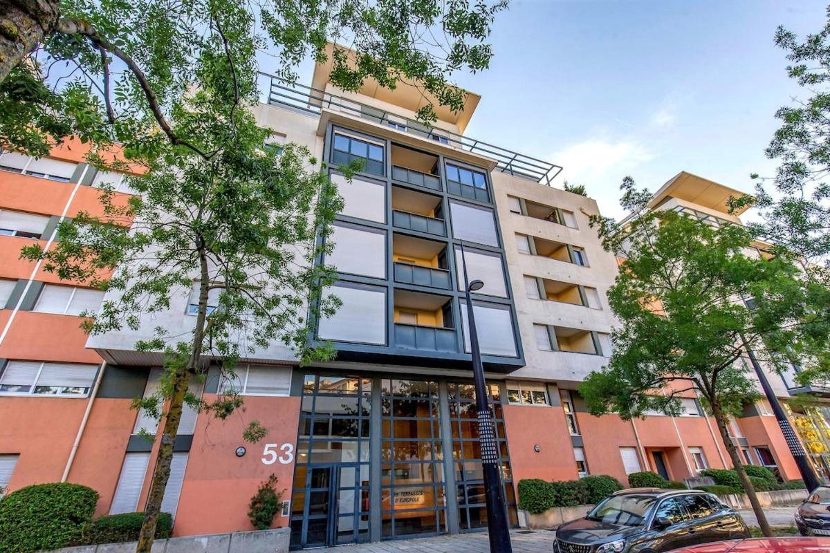Ferienwohnung Standing Europole, Garage Prive, Calme, Netflix Grenoble Exterior foto