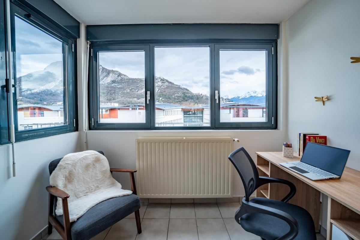 Ferienwohnung Standing Europole, Garage Prive, Calme, Netflix Grenoble Exterior foto